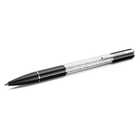 Crystalline Lustre ballpoint pen, Black, Rhodium plated