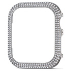 Sparkling case, For Apple Watch® Series 4 & 5, 40 mm, Silver tone